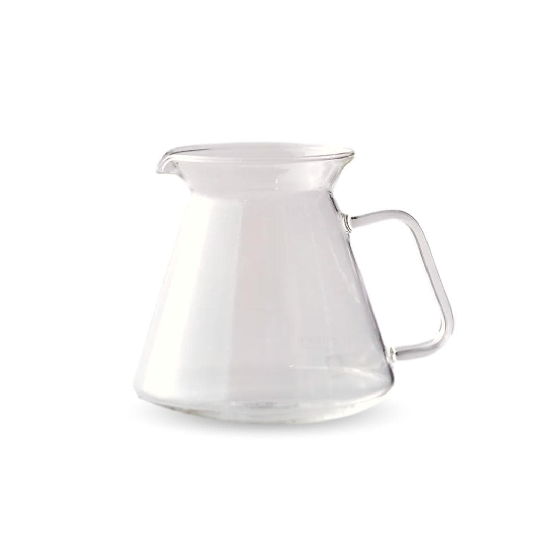 Origami Glass Coffee Server with HARIO